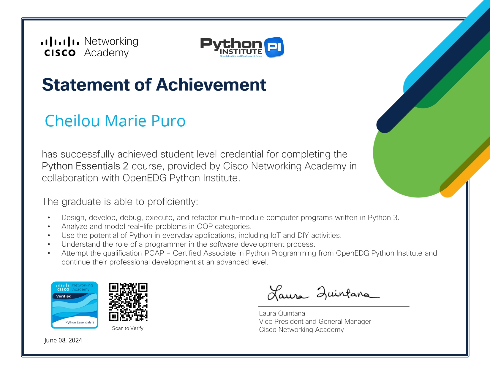 Certificate Image